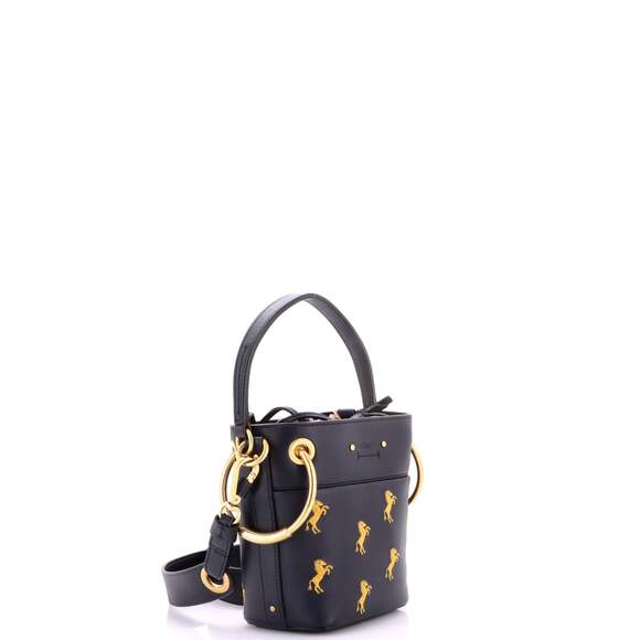 Chloe Roy Bucket Bag Embroidered #233653C77B - Picture 2 of 7